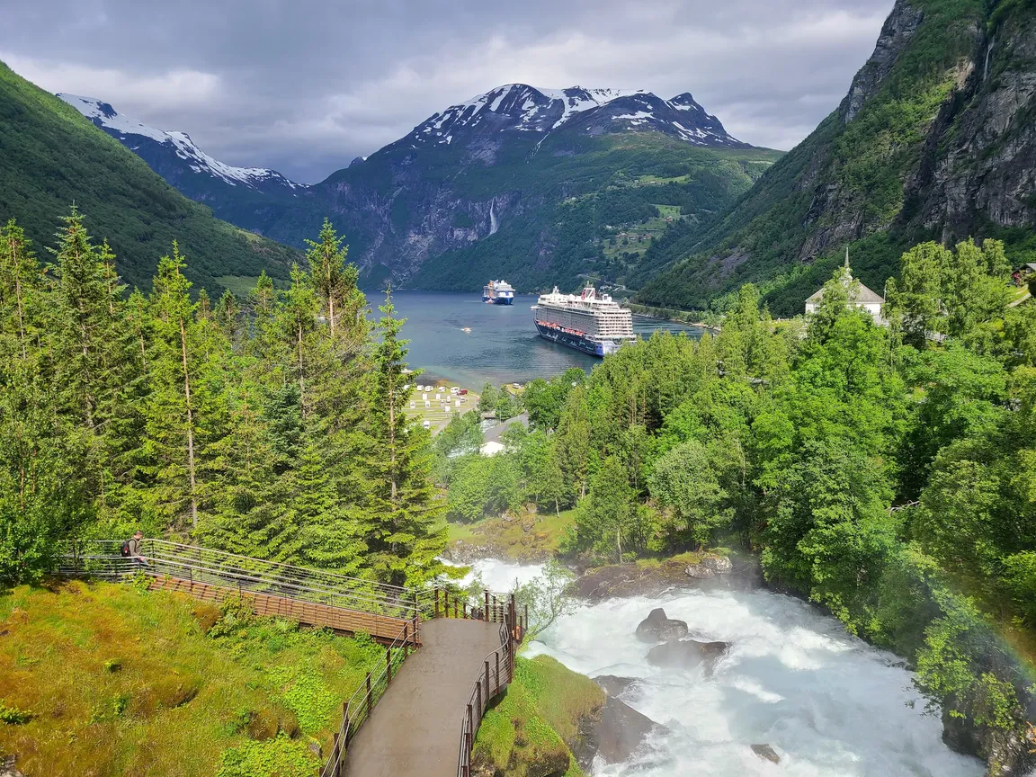 Fossevandring Geiranger