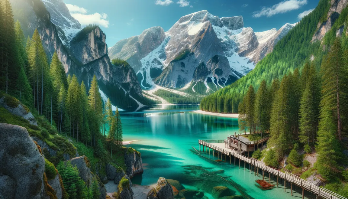 Tianchi: Heavenly Lake in the Shade of Bogda Feng