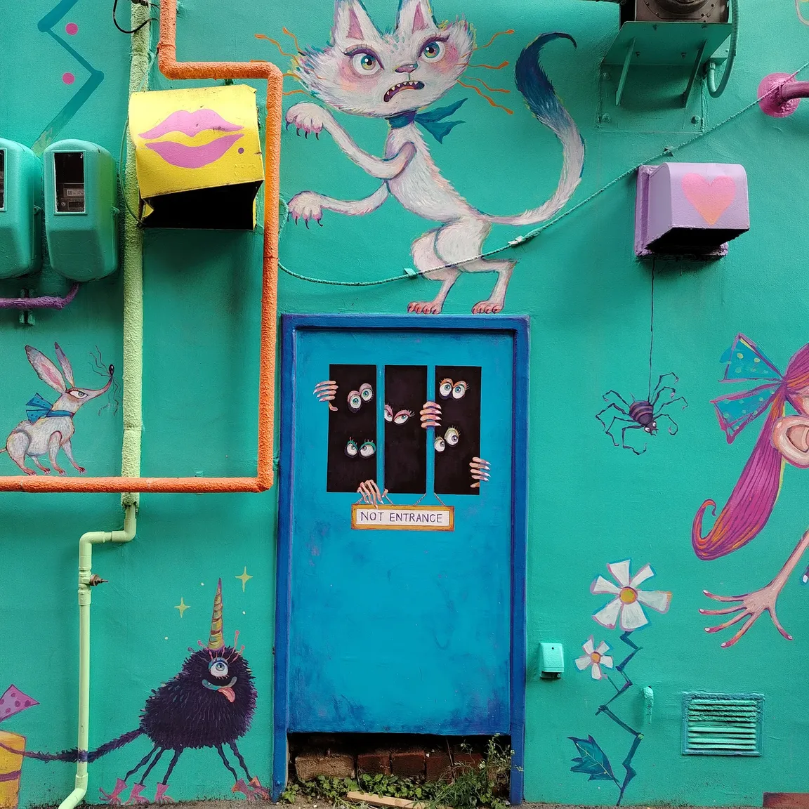 Cat Mural