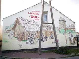 Mural "Dzieje Słowian"