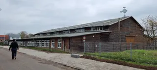 Ehemaliger Hangar der Fokker-Werke