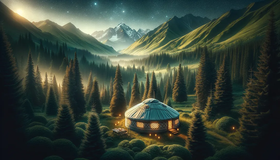 Romantic Escape: Charming Yurts and Cottages in the Swietokrzyskie Mountains