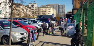 Pchli targ przy Hali Mirowskiej