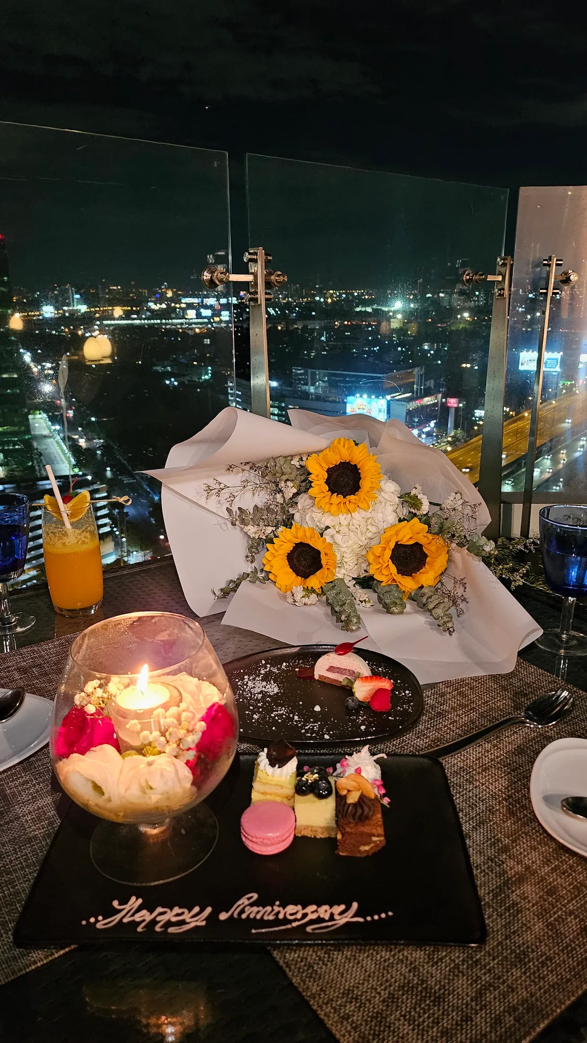 Blue Sky Rooftop Restaurant & Bar at Centara Grand at Central Plaza Ladprao Bangkok