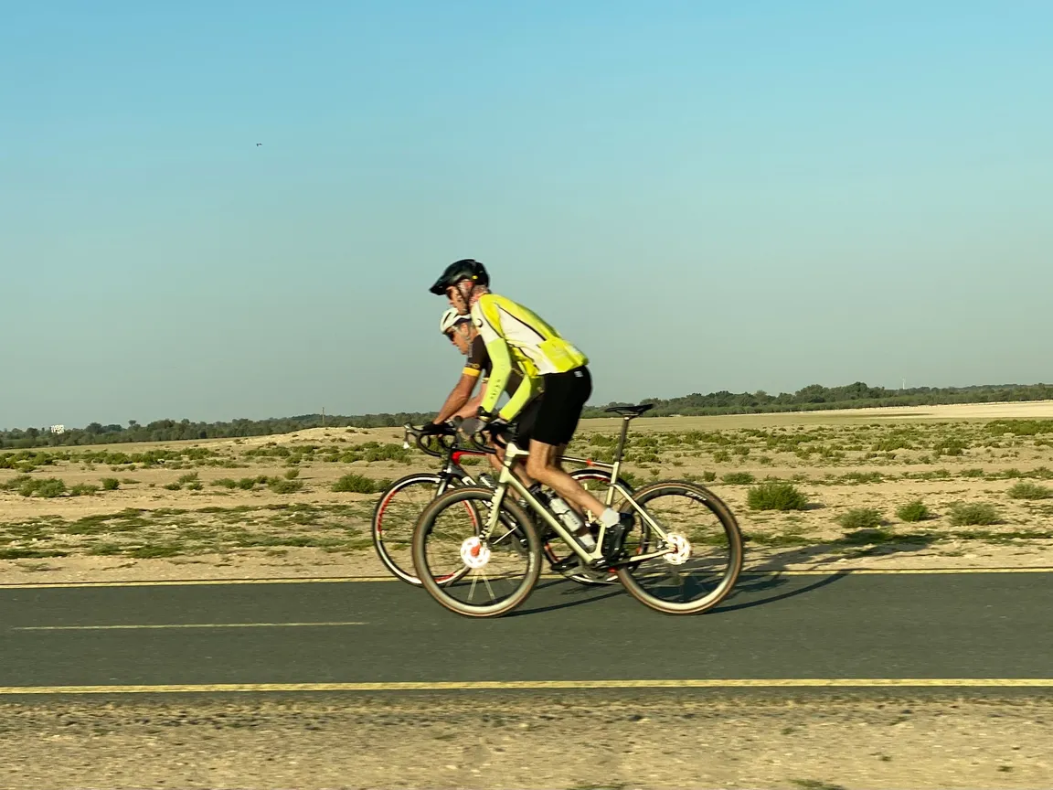 Al Qudra Cycle Track - Car Park