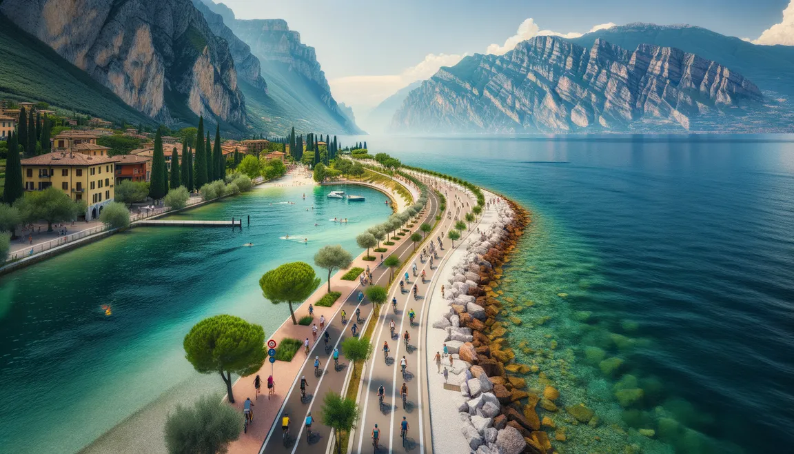 Circlopedonale-on-Lake Garda: One of the most beautiful bicycle routes in the world