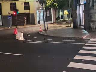 Carril bici de la Calle Méndez Núñez