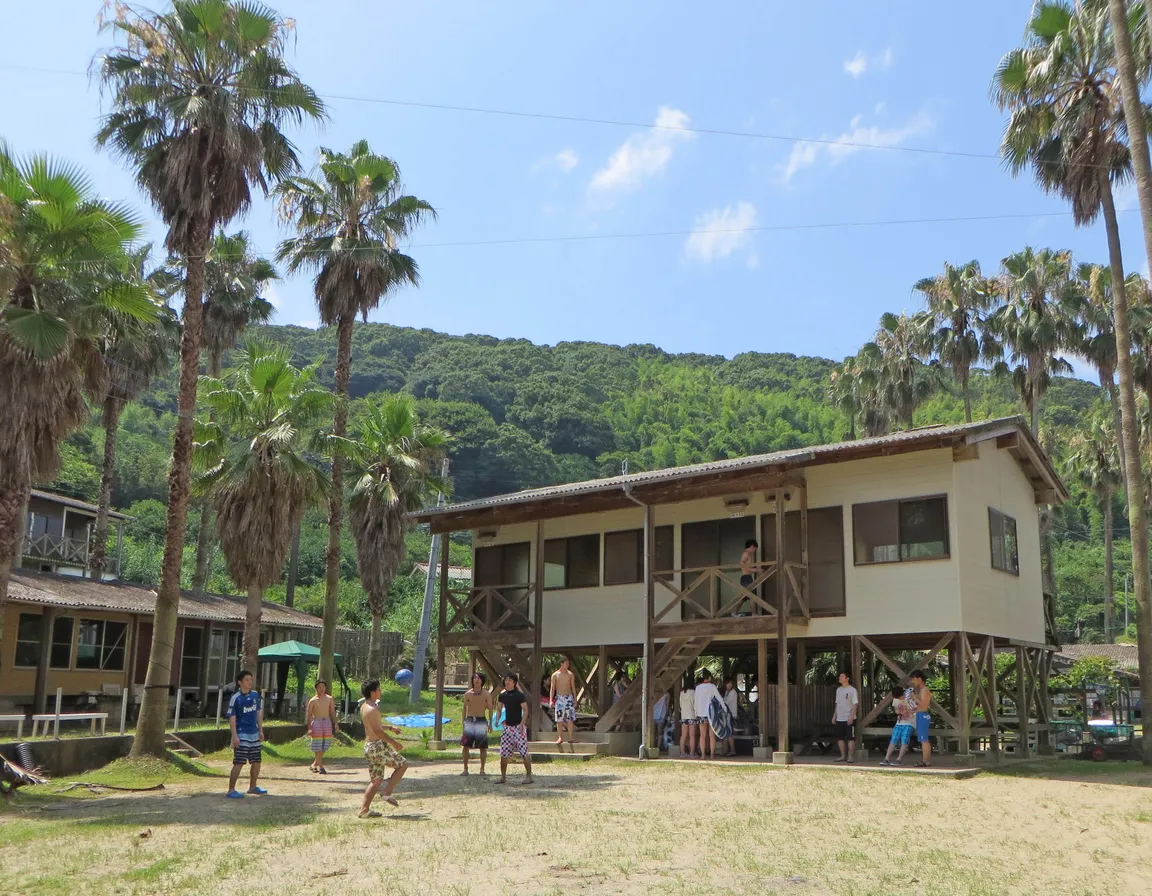 能古島キャンプ村・海水浴場
