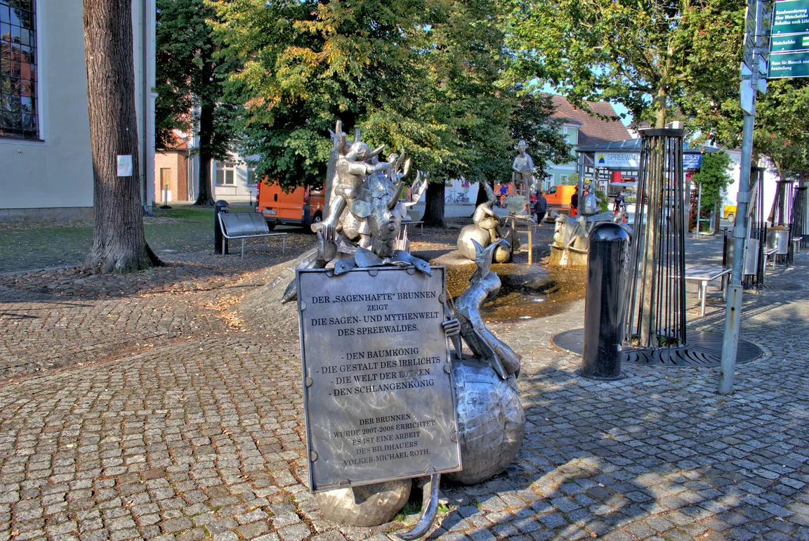 Sagenhafter Brunnen