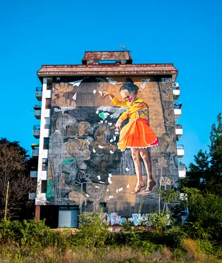 Mural "I'm Akiko" - by Pijanista