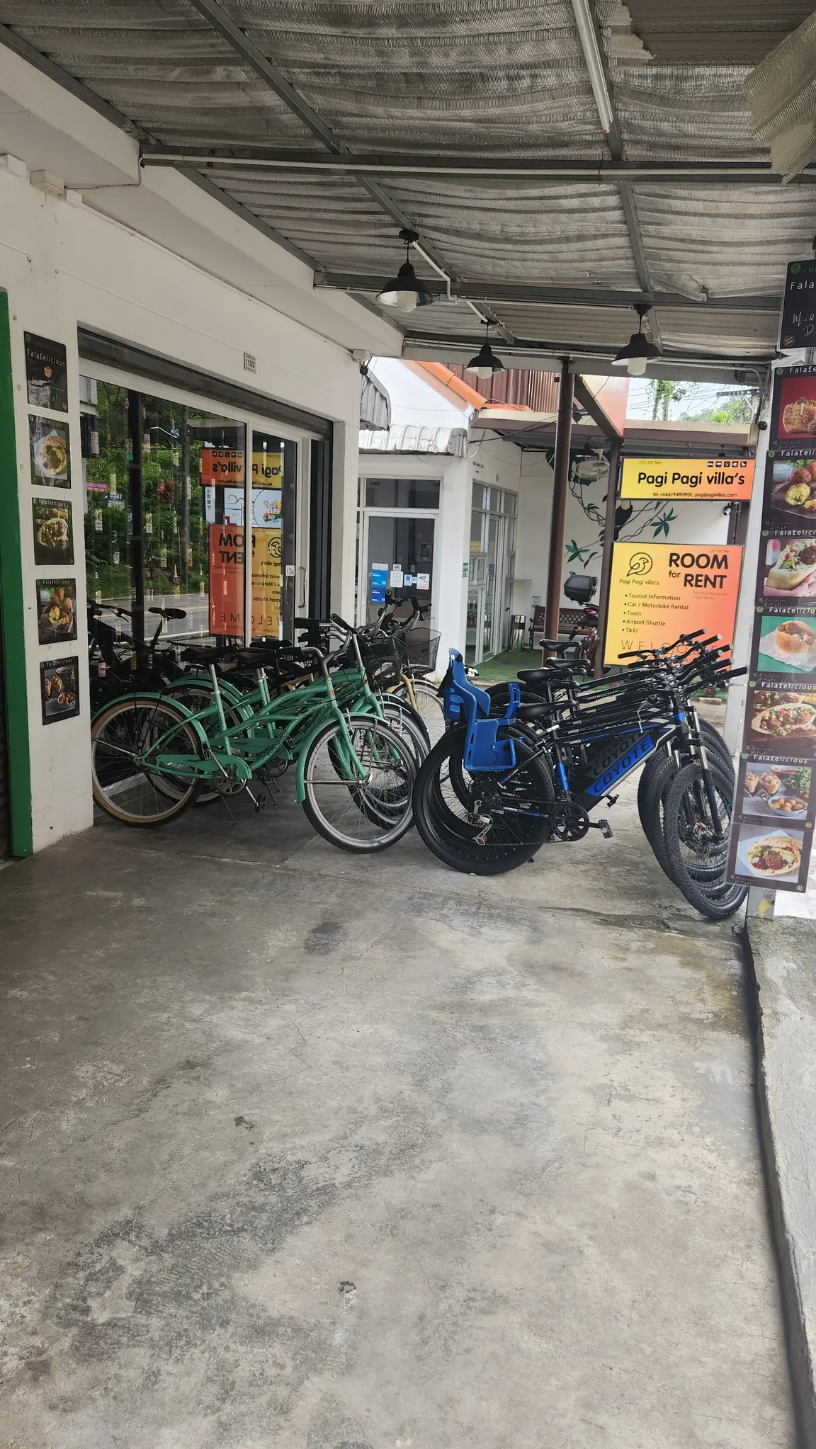 Bicycles for rent (Pagi Pagi)