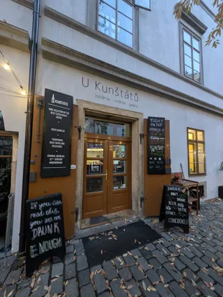 U Kunštátů - Craft Beer in Old Town