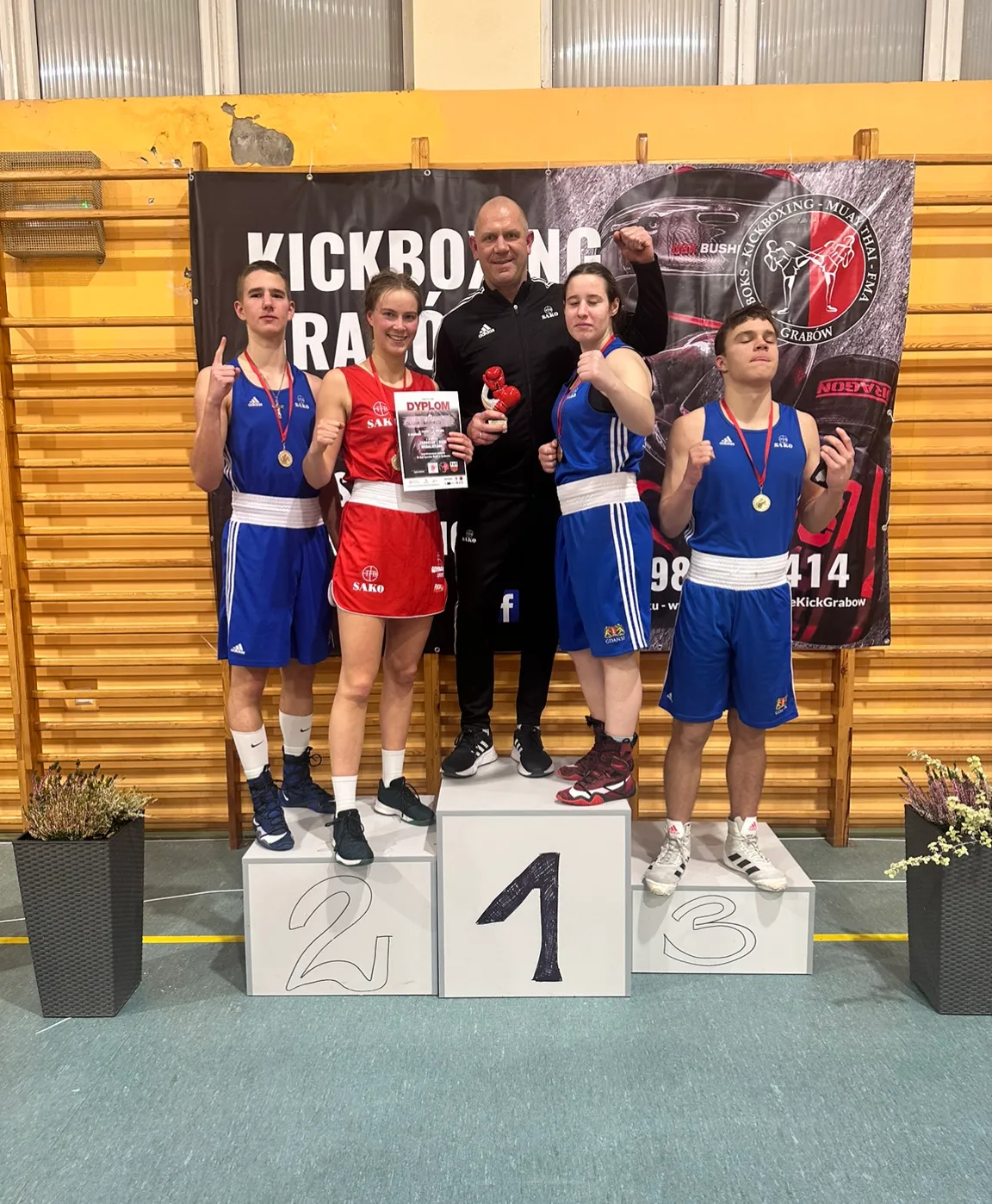 KS SAKO Gym Boxing Ring Raiders