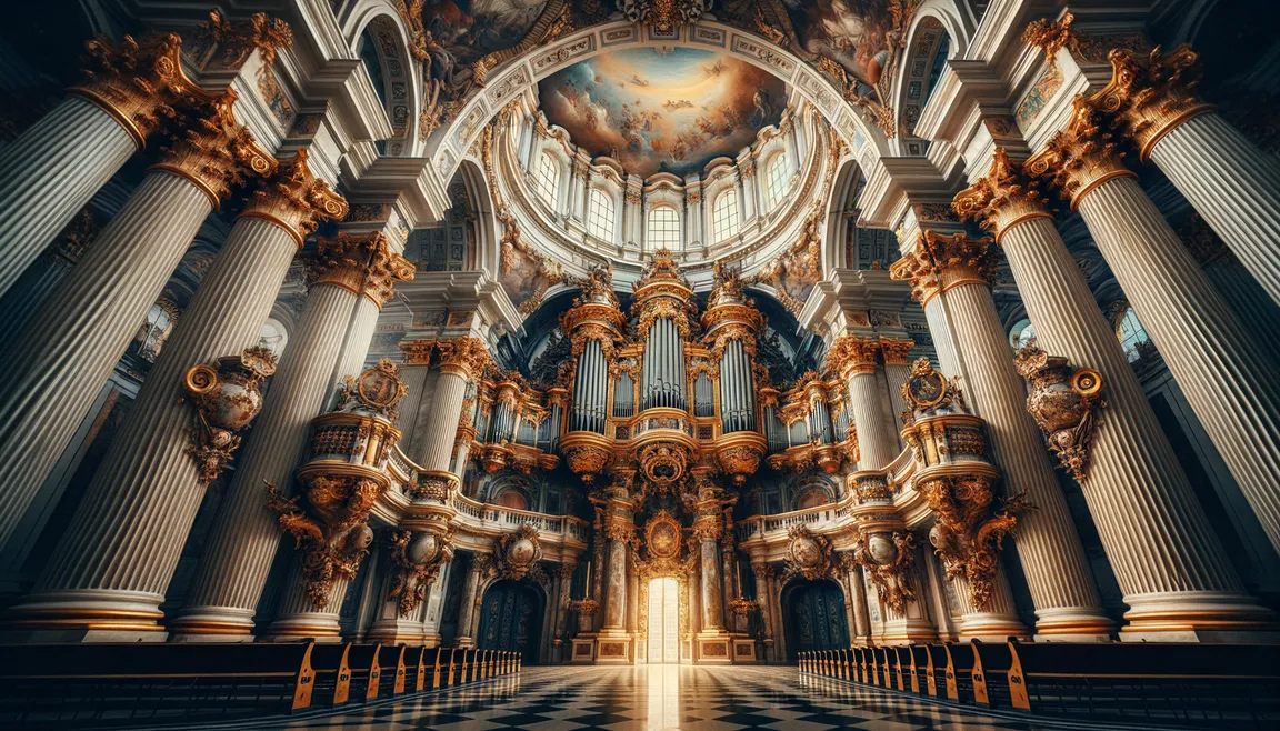 Weingarten Abbey: it's where you'll see the world's largest Baroque organ