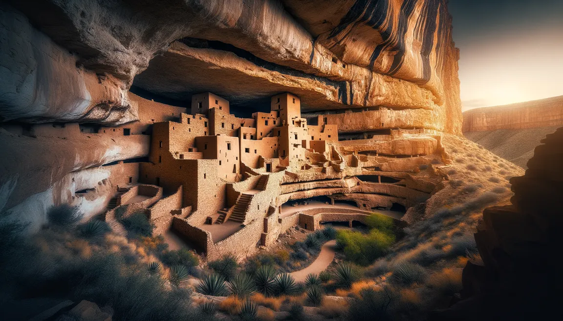 Montezuma Castle: some of the best-preserved residential ruins of the Pueblo Indians in North America
