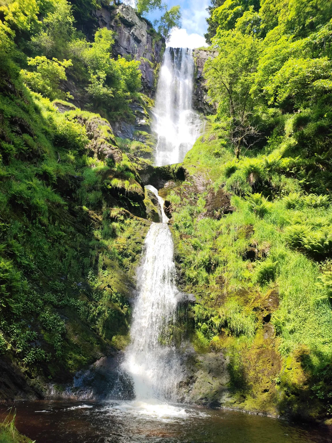 Pistyll Rhaeadr Waterfall