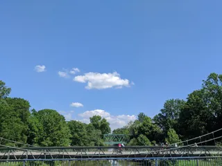 Hängebrücke über die Argen