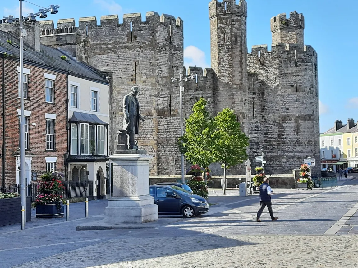 Zamek w Caernarfon