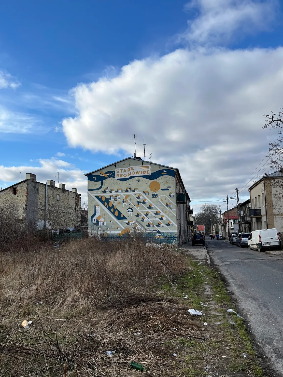 Mural "Stare Bronowice"
