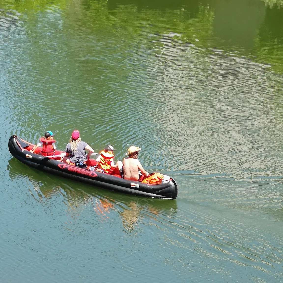 PROMO Canoe Location A L'Eau Canard Saint Antonin Noble Val