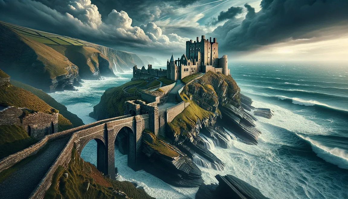 Magiczna podróż przez angielskie mity i legendy: zwiedzamy zamek Tintagel