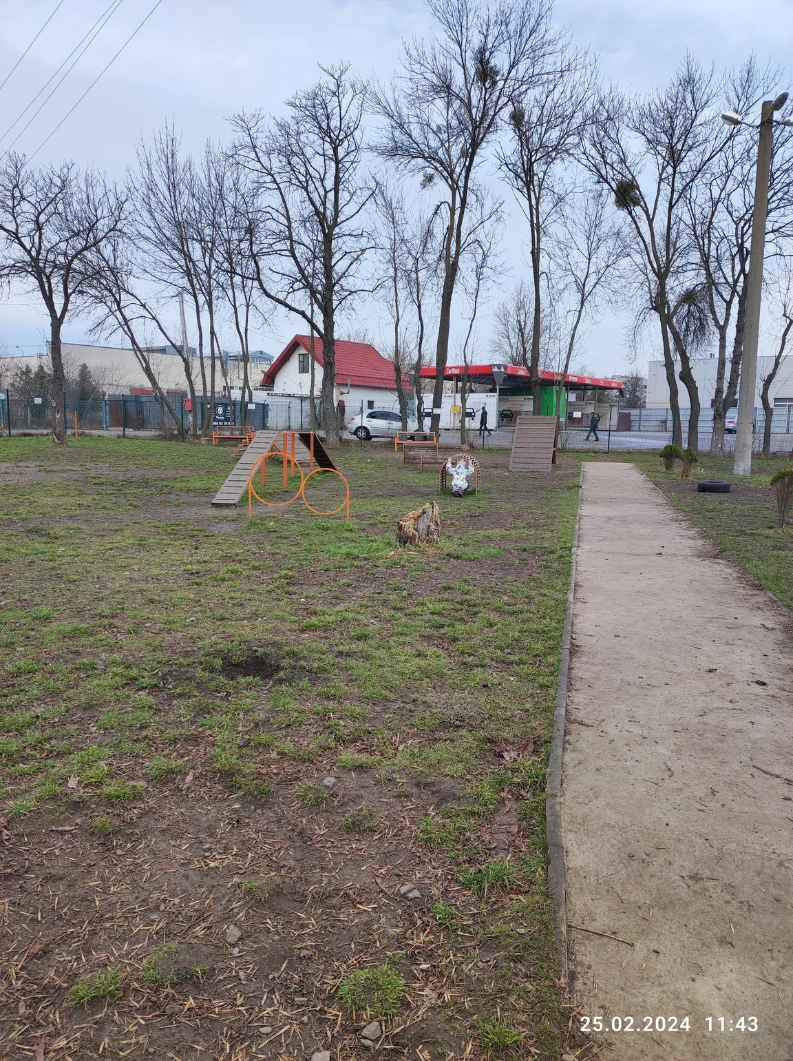 Maydanchyk Dlya Vyhulu Sobak