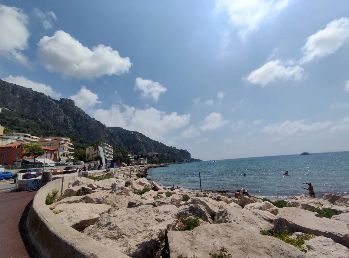 Lighthouse of the Menton breakwater