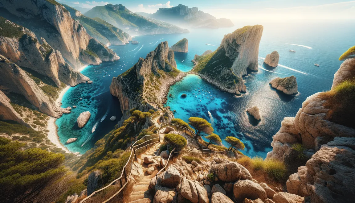 Active-Leisure on Capri: 7 best trekking trails