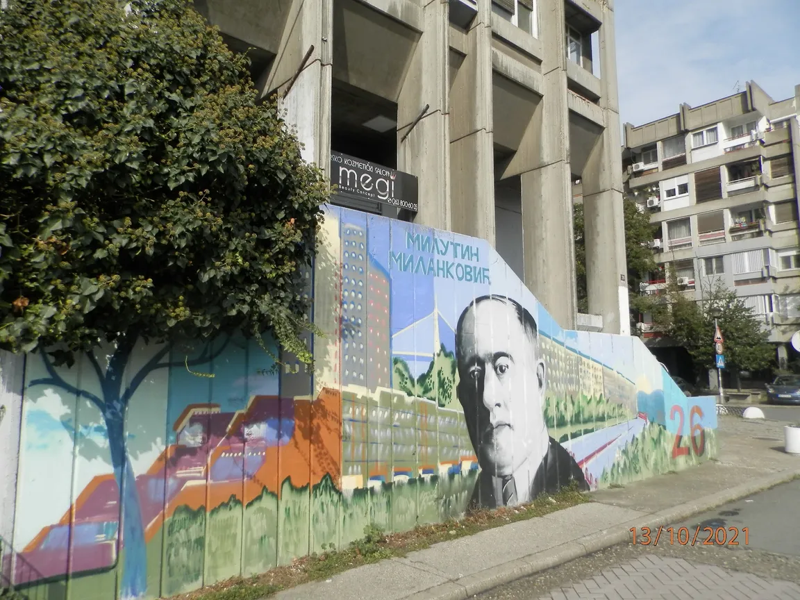 Mural Milutina Milankovića