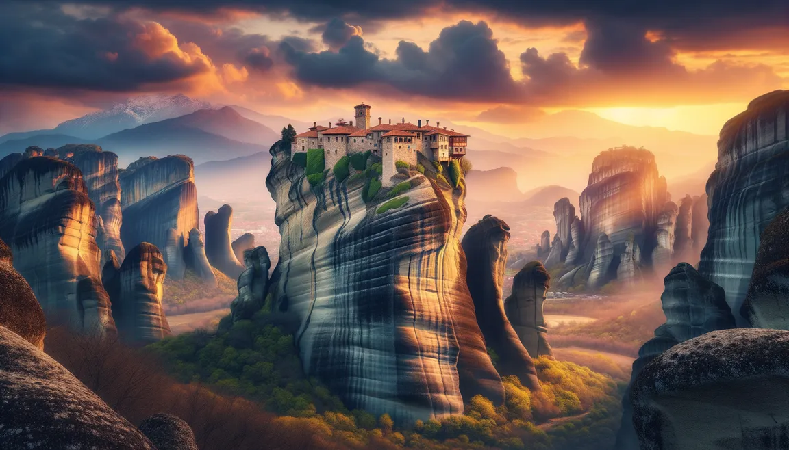 Discover the magic of Meteors: extraordinary monasteries on the tops of the rocks
