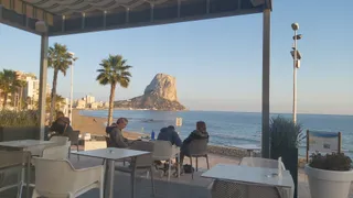 Cafetería terraza Solymar( VISTAS PRECIOSAS AL MONTE IFACH)