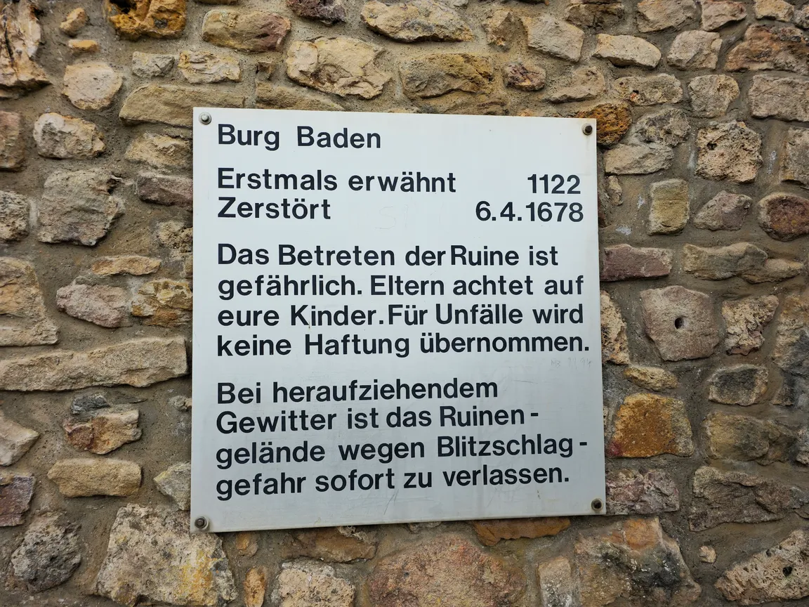 Badenweiler Castle