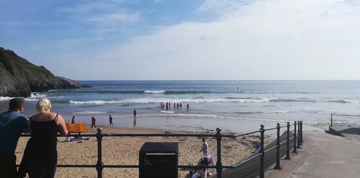 Gower Surfing - Caswell Bay Beach