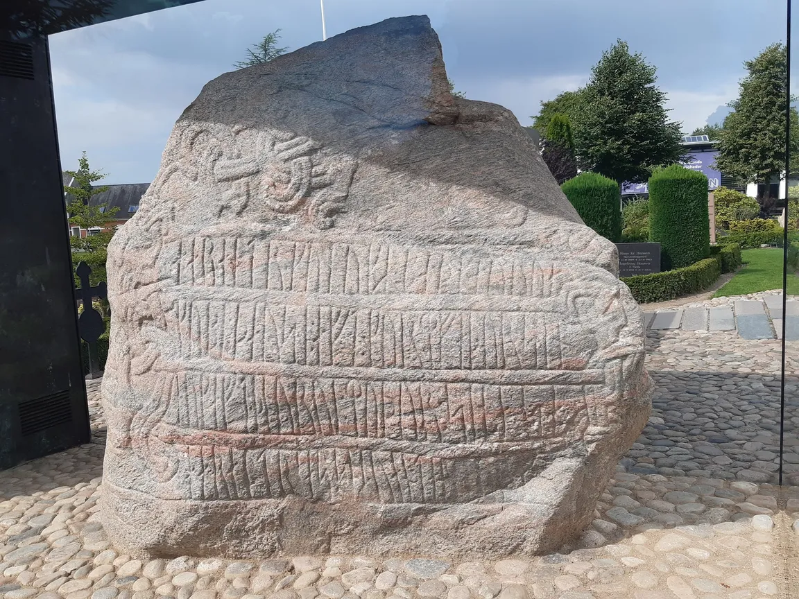Jelling Mounds, Runic Stones and Church