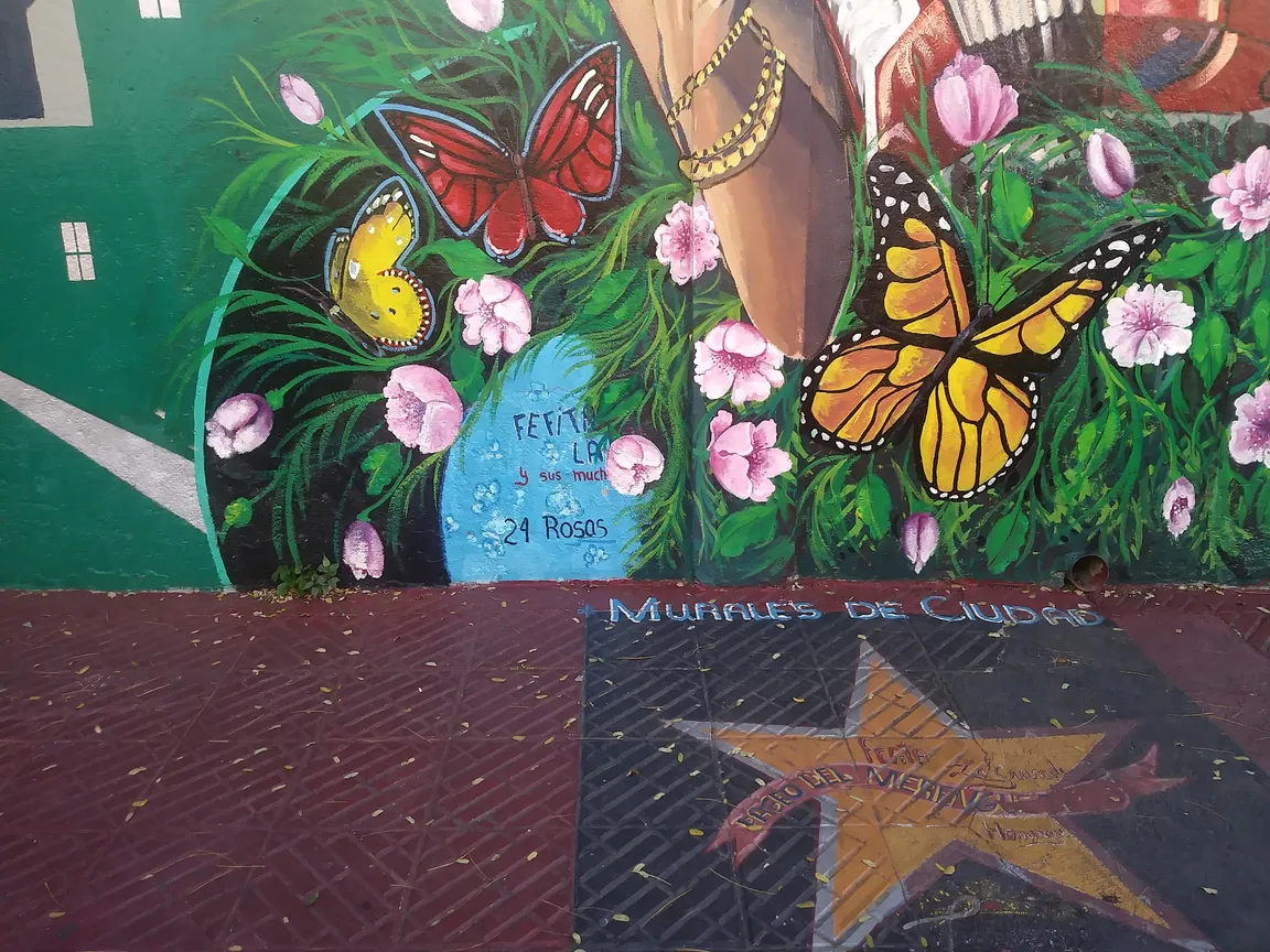 Mural por la alcaldia (Fefita la Grande)
