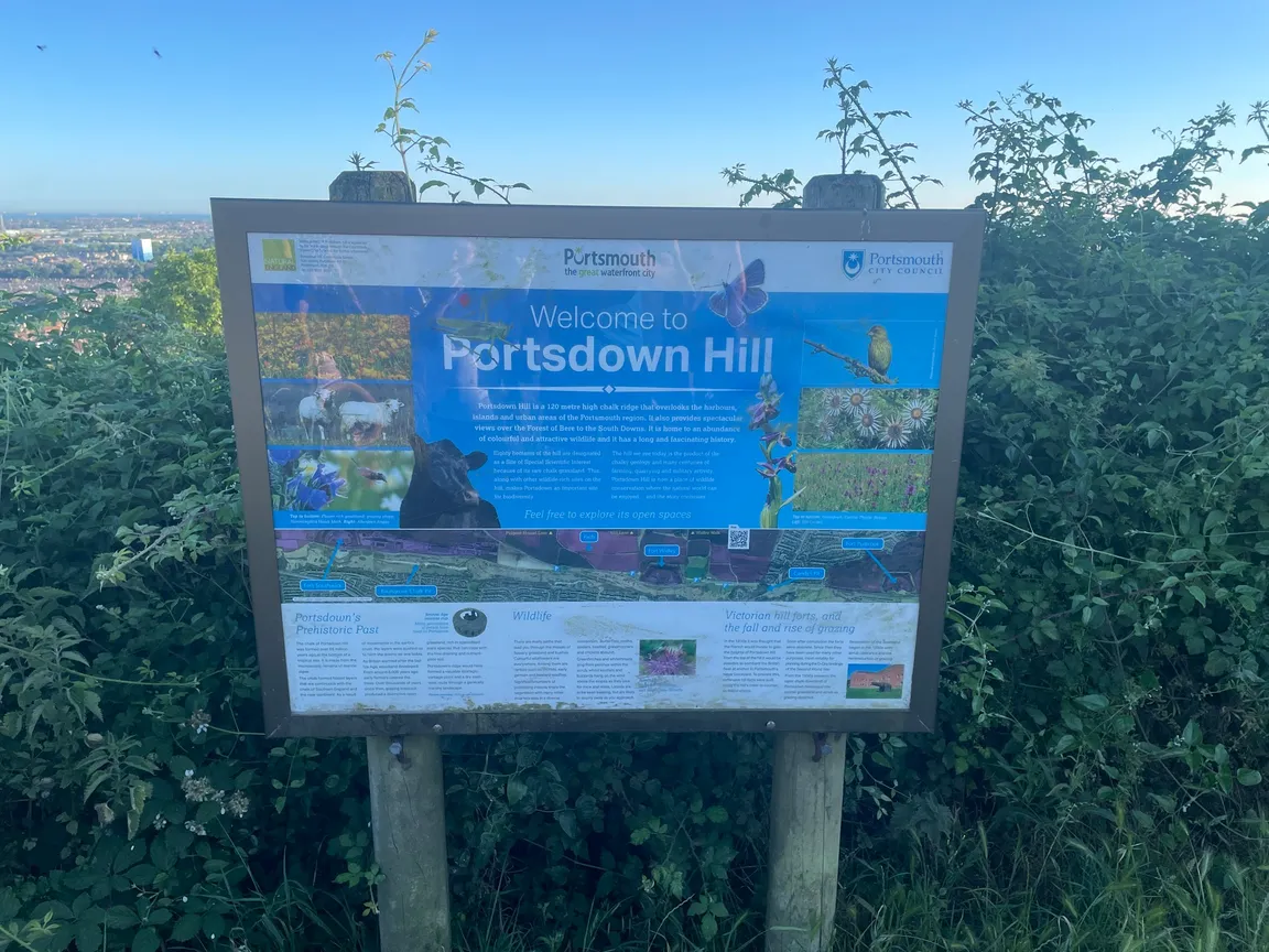 Portsdown Hill Viewpoint
