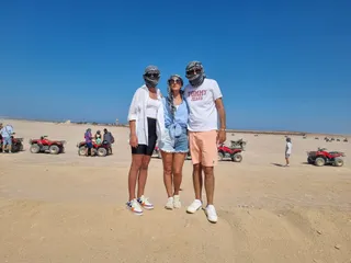 Desert road safari
