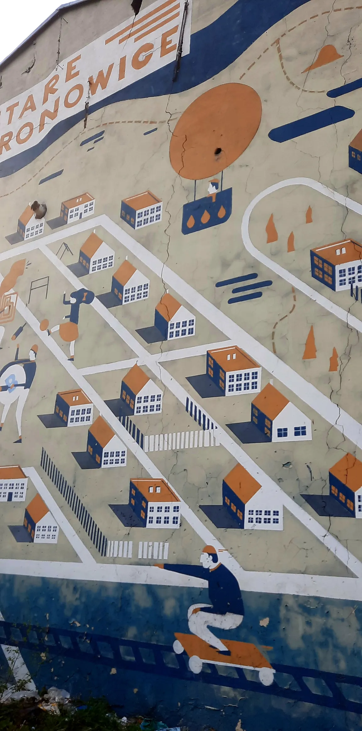 Mural "Stare Bronowice"