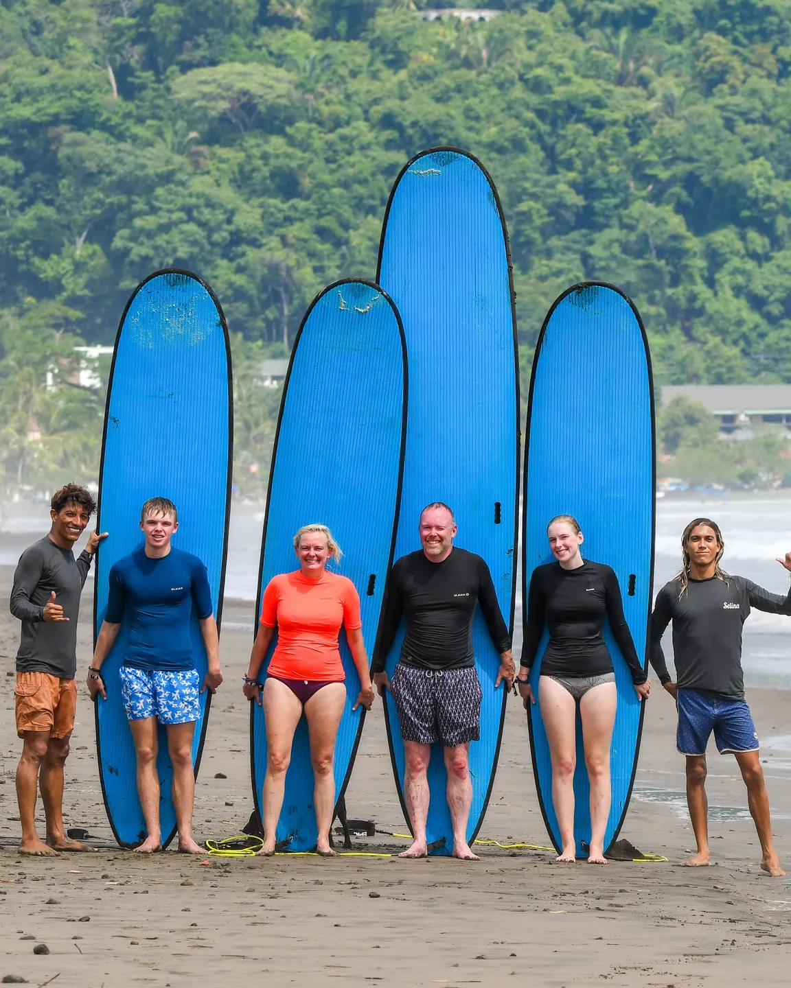 Tortuga surf camp.
