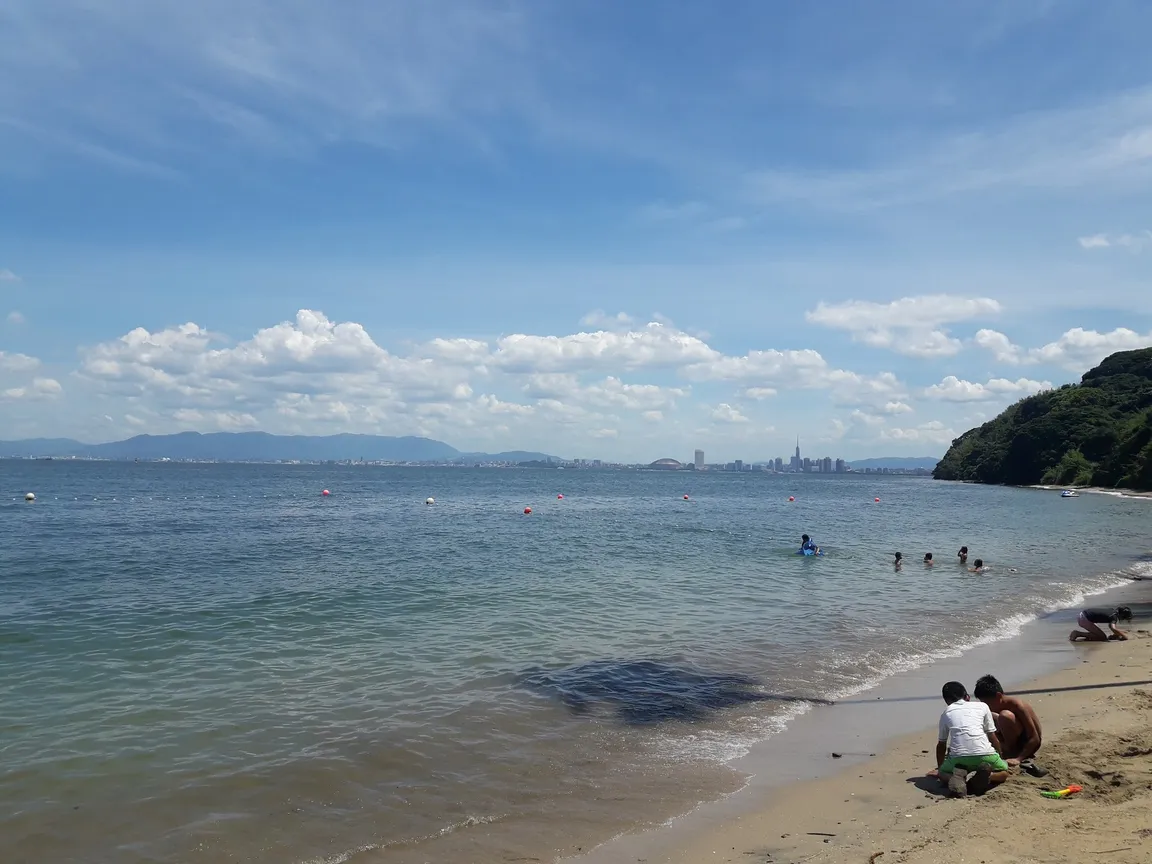 能古島キャンプ村・海水浴場