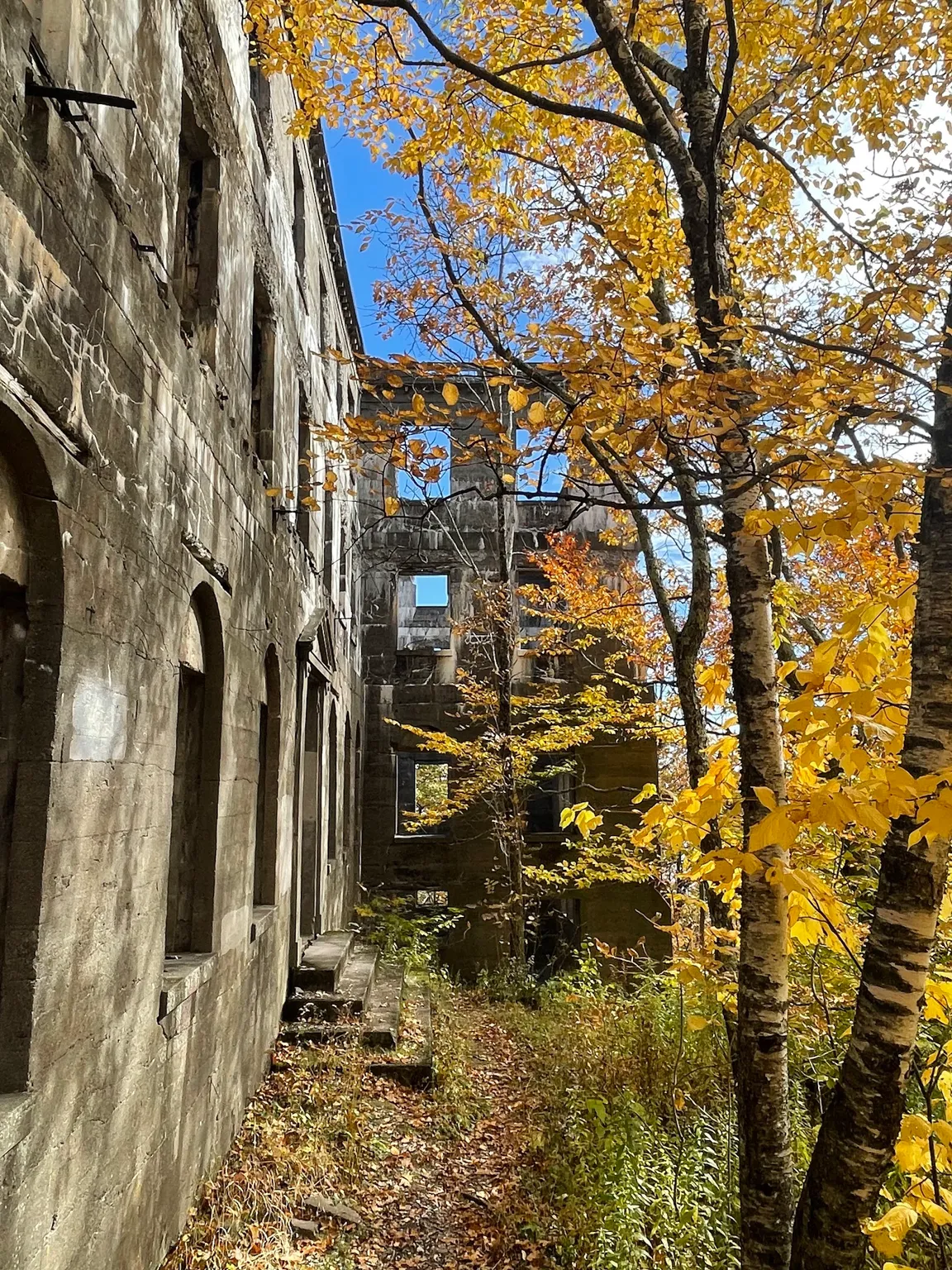 Overlook Mountain House ruins