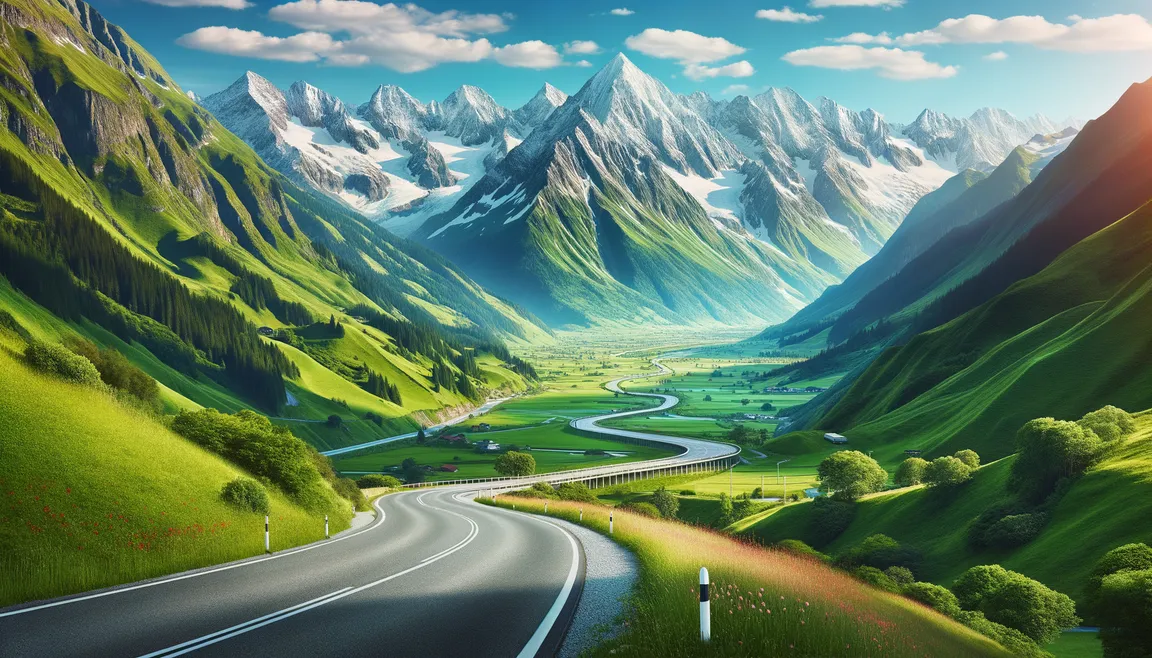 Road trip through Austrian valleys: discovering nature's hidden treasures