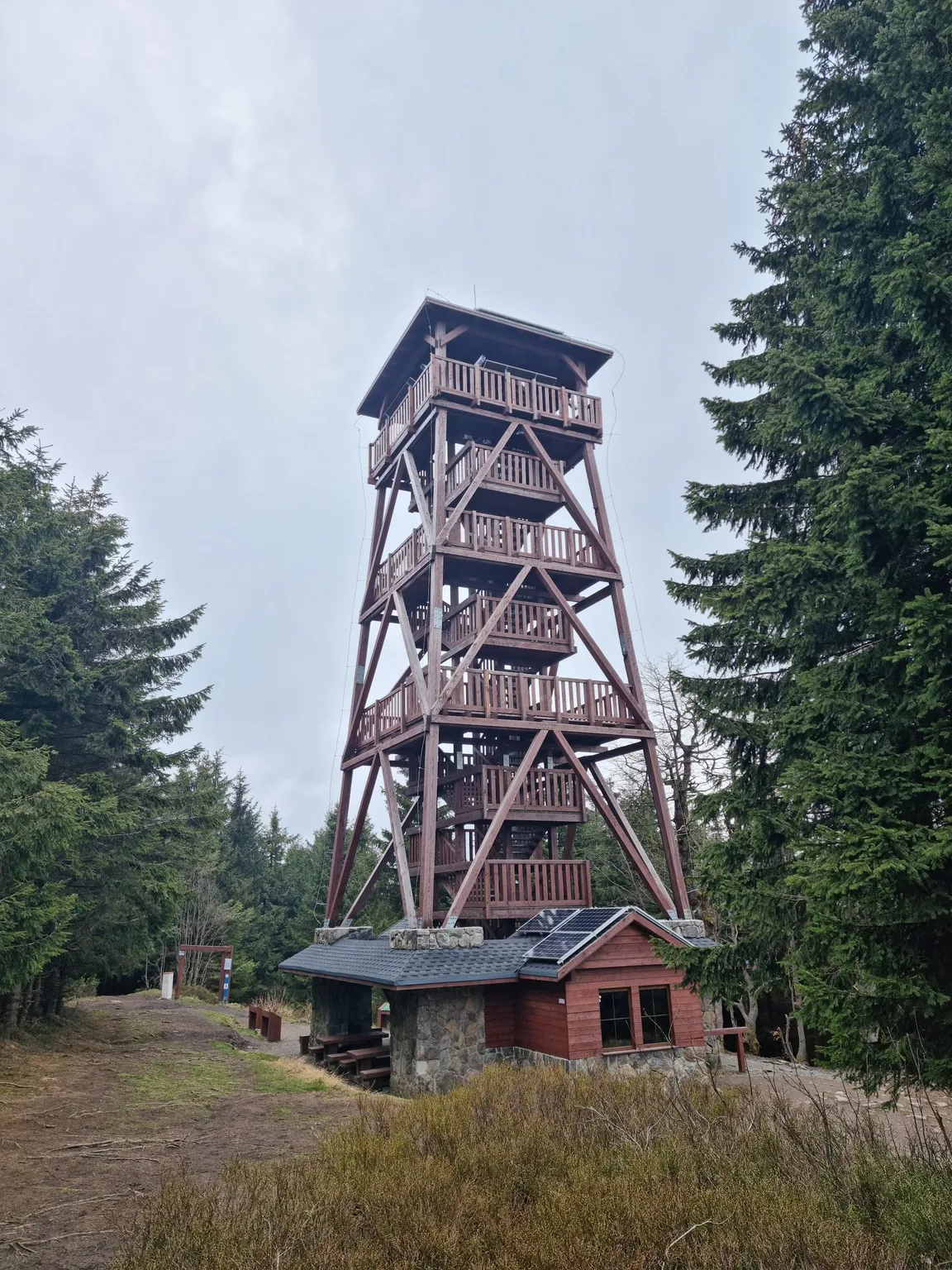 Wieża widokowa na Orlicy