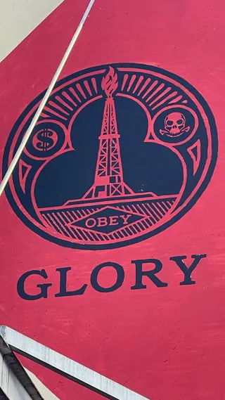 Street Art Mural: Shepard Fairey aka Obey x Positive-Propaganda