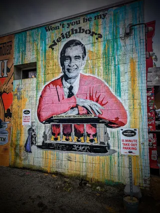 Willie For President Mural