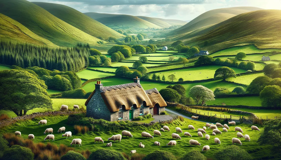 Discover the charms of the Irish countryside: 10 recommended places for blissful relaxation