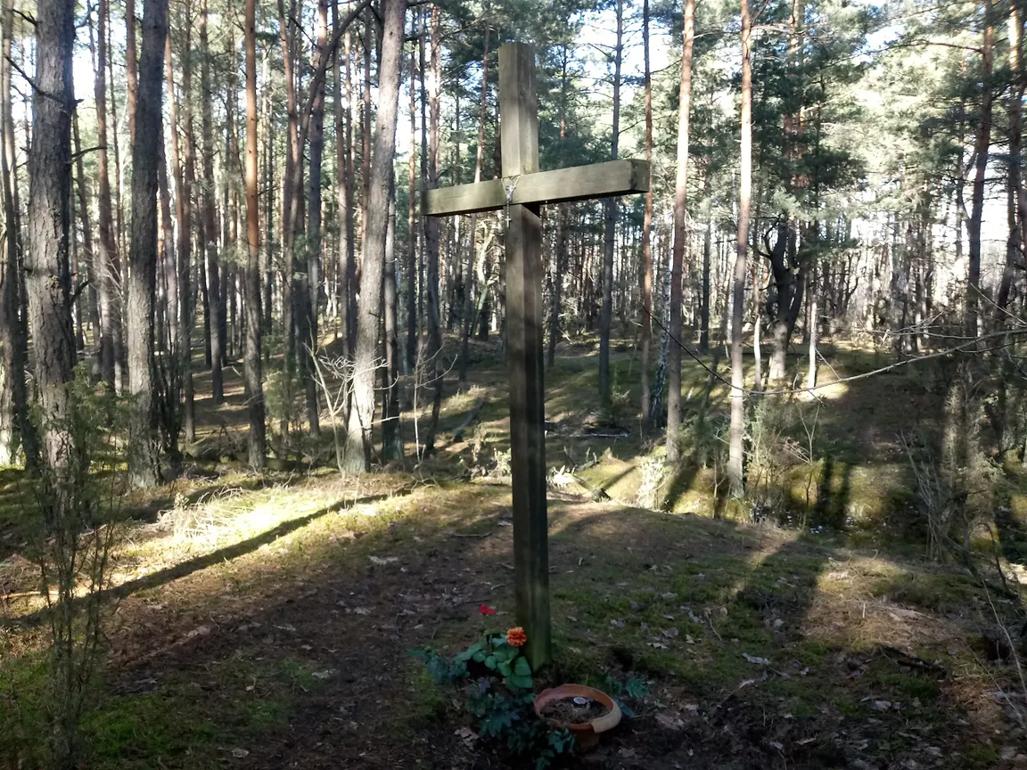 Miejsce egzekucji - uroczysko Opaleń