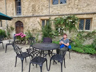 Lacock Abbey Courtyard Tea room