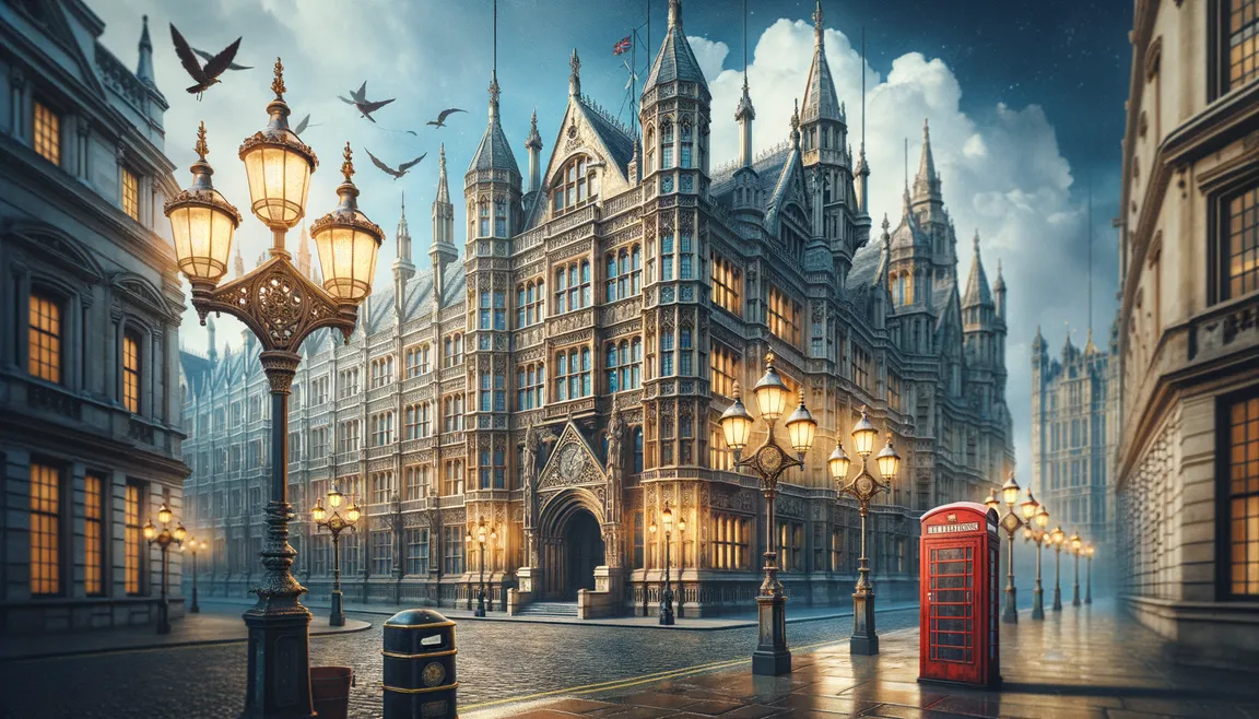 Film Ministry of Magic: Scotland Place in London, where Harry Potter scenes were filmed