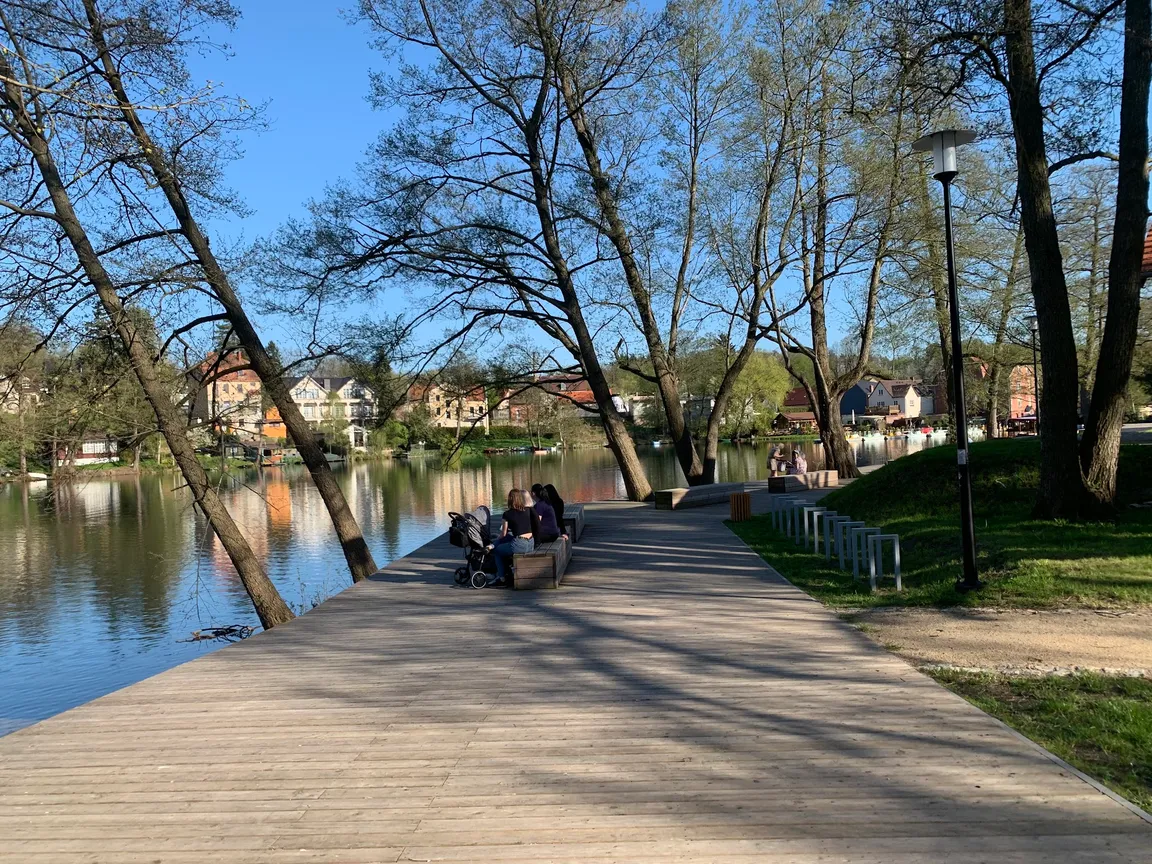 Promenada w Łagowie